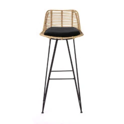 CAPURGANA Lot De 2 Chaises De Bar Design En Rotin 75cm 16 CAPURGANA Lot De 2 Chaises De Bar Design En Rotin 75cm -Meubles Soldes Magasin 2 chaises bar design rotin 75cm drawer capurgana 4