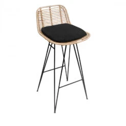 CAPURGANA Lot De 2 Chaises De Bar Design En Rotin 75cm 20 CAPURGANA Lot De 2 Chaises De Bar Design En Rotin 75cm -Meubles Soldes Magasin 2 chaises bar design rotin 75cm drawer capurgana 8