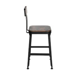 CHILLY Lot De 2 Chaises De Bar Métal Et Bois 63cm 16 CHILLY Lot De 2 Chaises De Bar Métal Et Bois 63cm -Meubles Soldes Magasin 2 chaises bar metal bois 63cm drawer chilly 4