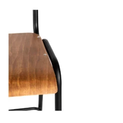 ARLET Lot De 2 Chaises De Bar Métal Et Bois 67cm -Meubles Soldes Magasin 2 chaises bar metal bois 67cm arlet 8