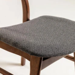 COROCITO Lot De 2 Chaises En Bois Et Tissu 14 COROCITO Lot De 2 Chaises En Bois Et Tissu -Meubles Soldes Magasin 2 chaises bois tissu corocito 5