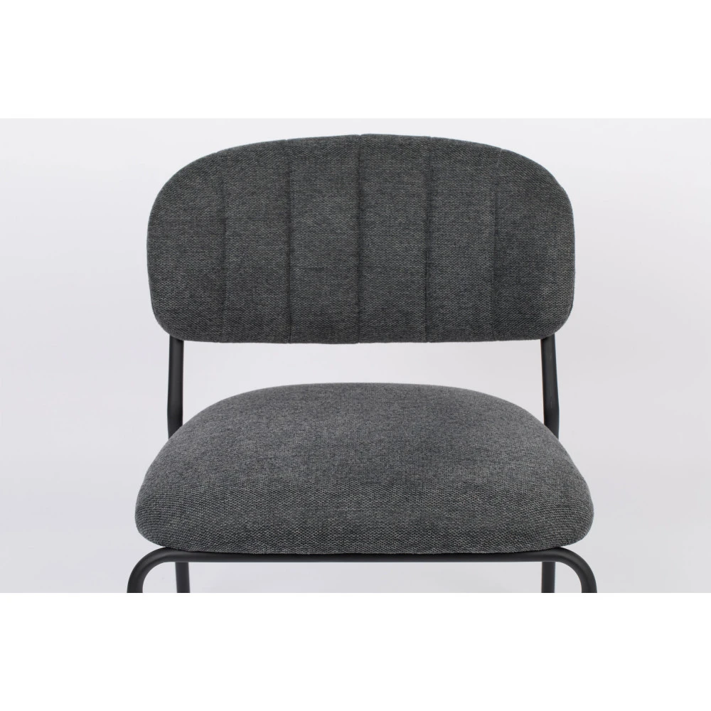 JOLIEN 2 Chaises Lounge Pieds Noirs 9 JOLIEN 2 Chaises Lounge Pieds Noirs – Image 7