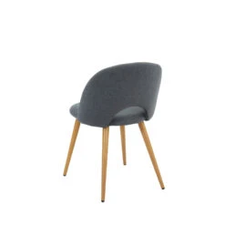 BRATINA Lot De 2 Chaises En Tissu -Meubles Soldes Magasin 2 chaises tissu bratina 4