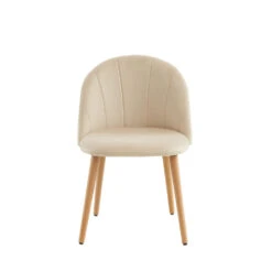 ROANDOLA Lot De 2 Chaises En Velours 13 ROANDOLA Lot De 2 Chaises En Velours -Meubles Soldes Magasin 2 chaises velours roandola 4