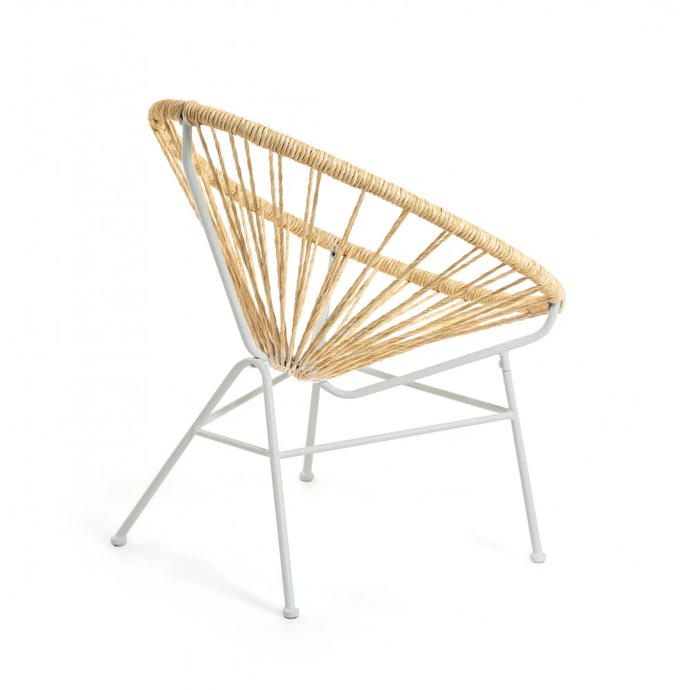 ABELEIRA 2 Fauteuils De Jardin En Résine 4 ABELEIRA 2 Fauteuils De Jardin En Résine – Image 2