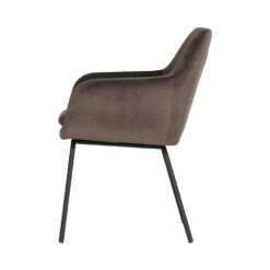 MOOD 2 Fauteuils De Table En Velours 11 MOOD 2 Fauteuils De Table En Velours -Meubles Soldes Magasin 2 fauteuils table velours woood mood 3