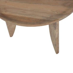 HIGH HEELS 2 Tables Basses En Bois De Manguier ø40/ø70cm -Meubles Soldes Magasin 2 tables basses bois manguier 40 70cm woood high heels 5