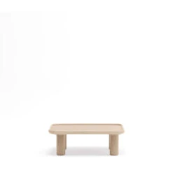 NEST 2 Tables Basses Gigognes Carrées En Bois -Meubles Soldes Magasin 2 tables basses gigognes carrees bois teulat nest 3