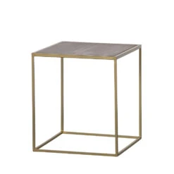 NEST 2 Tables Basses Gigognes Carrées En Métal Et Bois 8 NEST 2 Tables Basses Gigognes Carrées En Métal Et Bois -Meubles Soldes Magasin 2 tables basses gigognes carrees metal bois bepurehome nest 2