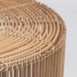 ELMIMA 2 Tables Basses Gigognes En Rotin ø55-66cm 15 ELMIMA 2 Tables Basses Gigognes En Rotin ø55-66cm -Meubles Soldes Magasin 2 tables basses rotin o55 66cm kave home elmima 3