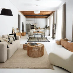 ELMIMA 2 Tables Basses Gigognes En Rotin ø55-66cm 16 ELMIMA 2 Tables Basses Gigognes En Rotin ø55-66cm -Meubles Soldes Magasin 2 tables basses rotin o55 66cm kave home elmima 4