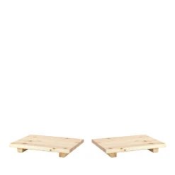 DOCK 2 Tables De Chevet En Bois 6 DOCK 2 Tables De Chevet En Bois -Meubles Soldes Magasin 2 tables chevet bois karup design dock 1
