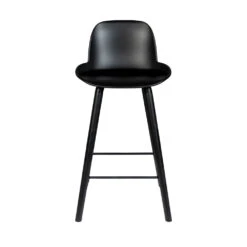 ALBERT KUIP Lot De 2 Tabourets De Bar Résine Et Bois Pieds Noirs 66cm -Meubles Soldes Magasin 2 tabourets bar resine bois pieds noirs 66cm zuiver albert kuip 3