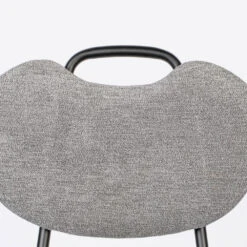 ASPEN Lot De 2 Tabourets De Bar En Tissu Et Métal 65cm -Meubles Soldes Magasin 2 tabourets bar tissu metal 65cm aspen 6