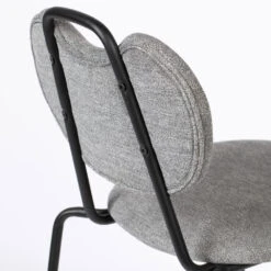 ASPEN Lot De 2 Tabourets De Bar En Tissu Et Métal 65cm -Meubles Soldes Magasin 2 tabourets bar tissu metal 65cm aspen 7