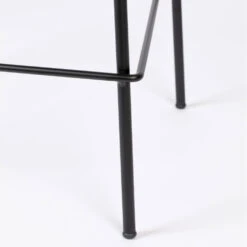 ASPEN Lot De 2 Tabourets De Bar En Tissu Et Métal 65cm -Meubles Soldes Magasin 2 tabourets bar tissu metal 65cm aspen 9