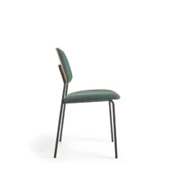 BENILDA Lot De 4 Chaises En Chenille Et Métal 15 BENILDA Lot De 4 Chaises En Chenille Et Métal -Meubles Soldes Magasin 4 chaises chenille metal kave home benilda 4