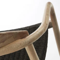 NINA Lot De 4 Chaises En Acacia Et Corde Pieds Bois Clair 13 NINA Lot De 4 Chaises En Acacia Et Corde Pieds Bois Clair -Meubles Soldes Magasin 4 chaises eucalyptus corde pieds bois clair kave home nina 4