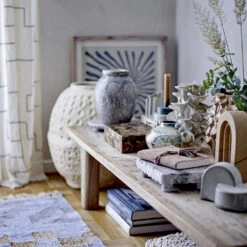 TILY Affiche En Papier Encadrée En Bois -Meubles Soldes Magasin affiche papier encadree bois bloomingville tily 3