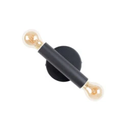 HAWK Applique En Métal 2 Ampoules -Meubles Soldes Magasin applique metal 2 ampoules zuiver hawk 1