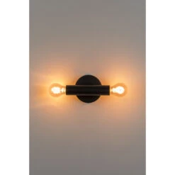 HAWK Applique En Métal 2 Ampoules -Meubles Soldes Magasin applique metal 2 ampoules zuiver hawk 2