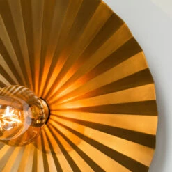 NISANG Applique Murale De Forme éventail En Métal ø60cm -Meubles Soldes Magasin applique murale forme eventail metal 60cm drawer nisang 4