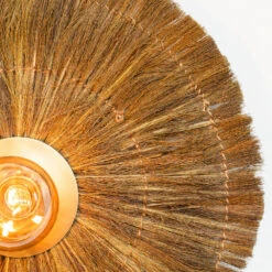 MEDAN Applique Murale En Matière Naturelle ø52cm -Meubles Soldes Magasin applique murale matiere naturelle 52cm drawer medan 3