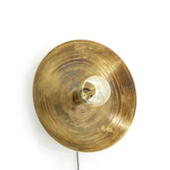 HORUS Applique Murale Ronde En Métal ø35cm -Meubles Soldes Magasin applique murale ronde en metal 35cm by boo horus 1