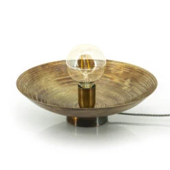 HORUS Applique Murale Ronde En Métal ø35cm -Meubles Soldes Magasin applique murale ronde en metal 35cm by boo horus 2