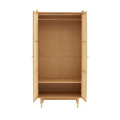 BOMBONG Armoire 2 Portes En Bois Et Cannage 13 BOMBONG Armoire 2 Portes En Bois Et Cannage -Meubles Soldes Magasin armoire 2 portes bois cannage bombong 3