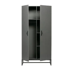 MORRIS Armoire 2 Portes En Pin Massif -Meubles Soldes Magasin armoire 2 portes pin massif woood morris 3