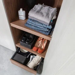 RENS Armoire 3 Portes En Bois H210cm 15 RENS Armoire 3 Portes En Bois H210cm -Meubles Soldes Magasin armoire 3 portes bois h210cm rens woood 5