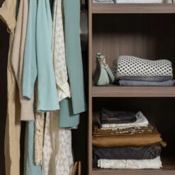 RENS Armoire En Bois H210cm -Meubles Soldes Magasin armoire bois h210cm woood rens 7