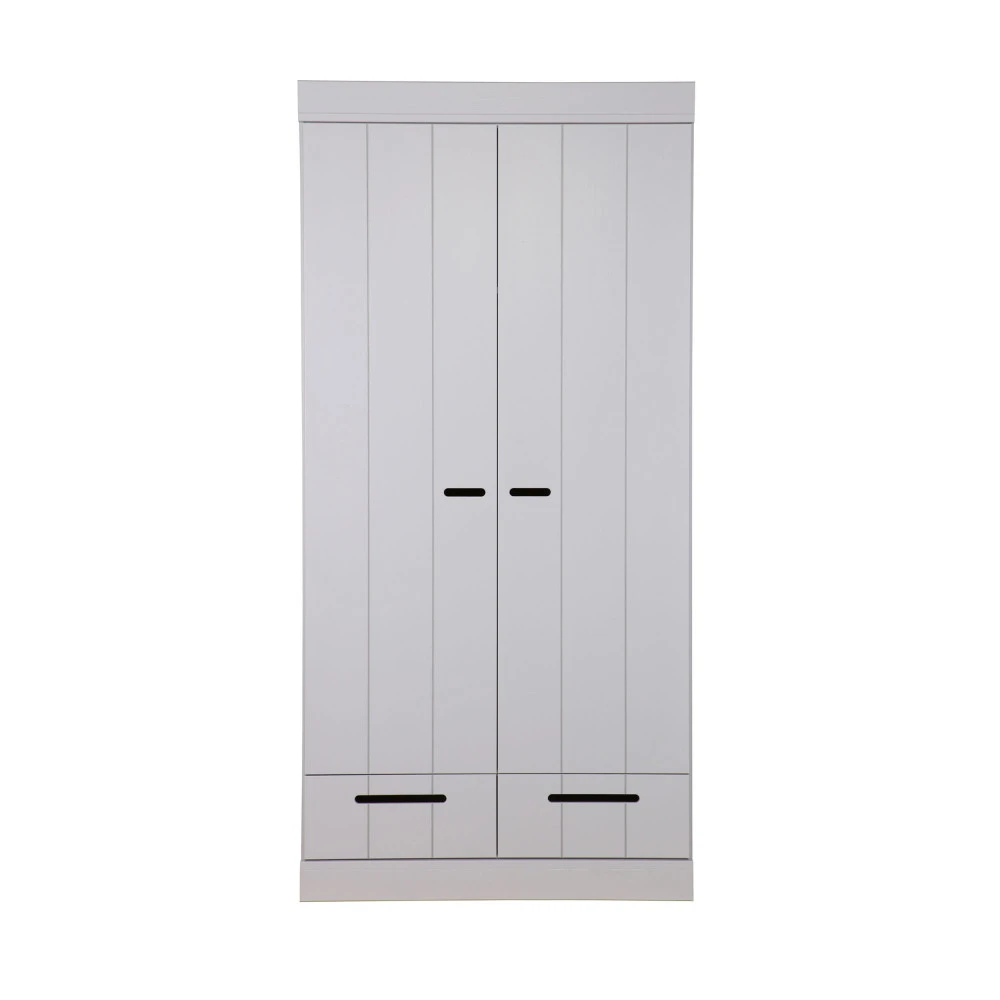 CONNECT Armoire En Pin 2 Portes 2 Tiroirs 4 CONNECT Armoire En Pin 2 Portes 2 Tiroirs – Image 2