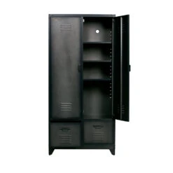 LOCKER Armoire En Métal -Meubles Soldes Magasin armoire metal noir locker 3