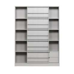 SWING Armoire Avec Porte Coulissante En Bois -Meubles Soldes Magasin armoire porte coulissante bois swing woood 3