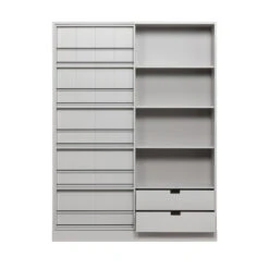 SWING Armoire Avec Porte Coulissante En Bois -Meubles Soldes Magasin armoire porte coulissante bois swing woood 4