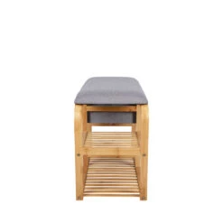 DUR Banc En Bambou Avec Rangements -Meubles Soldes Magasin banc bambou avec rangements dur 4