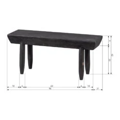 STALL Banc En Bois L96cm 11 STALL Banc En Bois L96cm -Meubles Soldes Magasin banc bois l96cm bepurehome stall 4