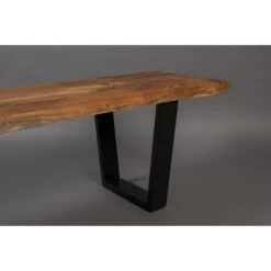 AKA Banc En Bois Et Métal 180cm -Meubles Soldes Magasin banc bois metal 180cm dutchbone aka 4