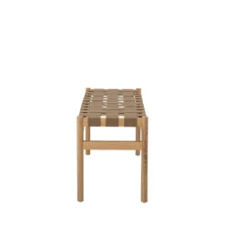 ROEL Banc En Bois Et Tressage 113cm -Meubles Soldes Magasin banc bois tressage 113cm bloomingville roel 4