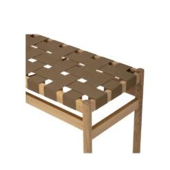 ROEL Banc En Bois Et Tressage 113cm -Meubles Soldes Magasin banc bois tressage 113cm bloomingville roel 5
