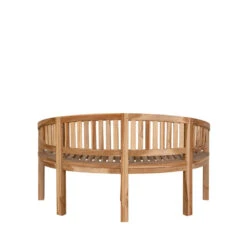 BOCA Banc De Forme Organique En Teck L150cm -Meubles Soldes Magasin banc forme organique teck l150cm house nordic boca 4