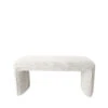 FULL Banc Rembourré En Tissu Bouclette L100cm -Meubles Soldes Magasin banc rembourre tissu bouclette l100cm drawer full
