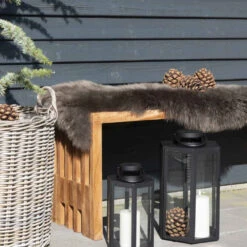 BENIDORM Banc En Teck L90cm -Meubles Soldes Magasin banc teck l90cm house nordic benidorm 5