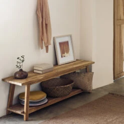 SAFARA Banc En Teck Recyclé 150cm