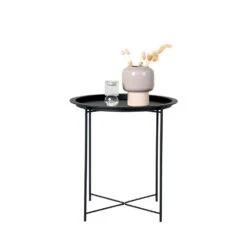 BASTIA Bout De Canapé En Métal -Meubles Soldes Magasin bastia bout canape metal house nordic 2