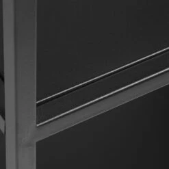 ABEL Bibliothèque 2 Portes, 6 Niches En Métal H180cm -Meubles Soldes Magasin bibliotheque 2 portes 6 niches metal h180cm abel 8