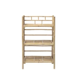 ZEP Bibliothèque En Bambou 66x105cm -Meubles Soldes Magasin bibliotheque bambou 66x105cm bloomingville zep 1