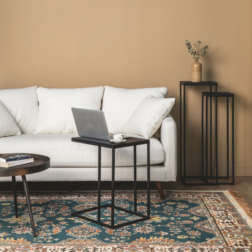 BINBROOK Bout De Canapé Indoor/outdoor En Métal 45x35cm 3 BINBROOK Bout De Canapé Indoor/outdoor En Métal 45x35cm